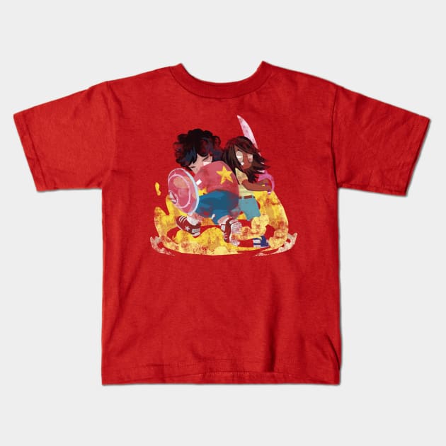 Steven Universe Kids T-Shirt by Origami Studio